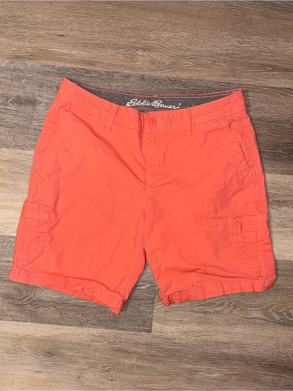 Eddie Bauer Coral Cargo Shorts for Women